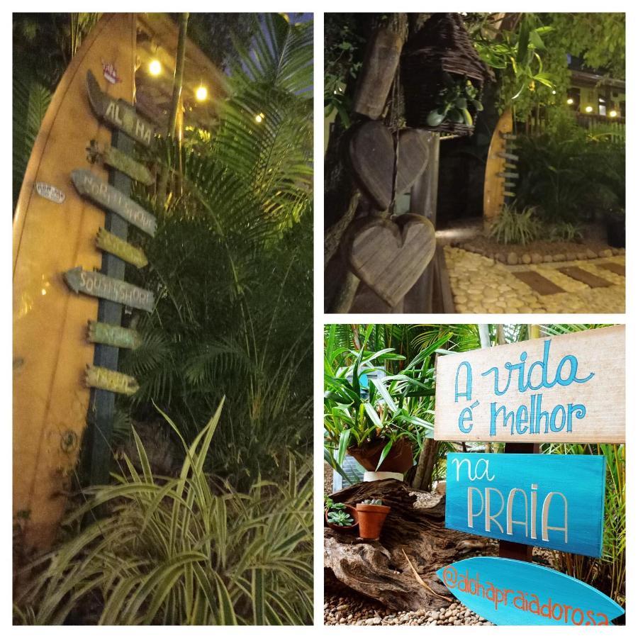 Pousada Aloha Beach House برايا دو روزا المظهر الخارجي الصورة