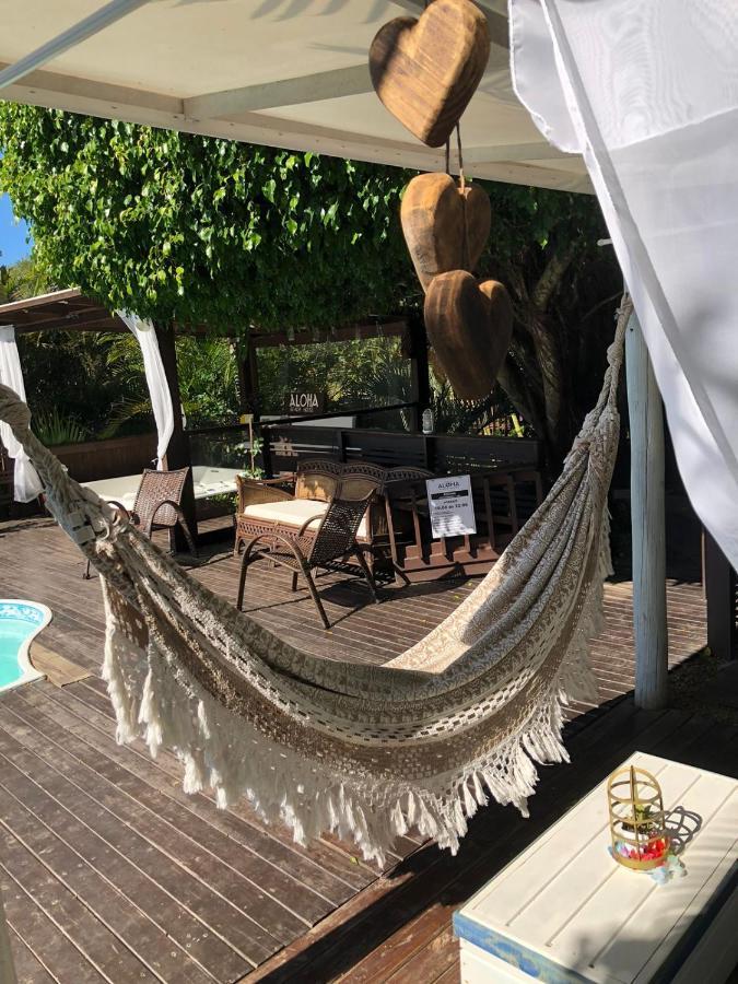 Pousada Aloha Beach House برايا دو روزا المظهر الخارجي الصورة